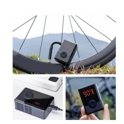 WIND & MOON Mini pompa elettrica Wind & Moon fast inflation nero